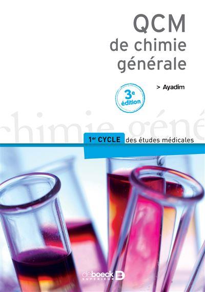 QCM DE CHIMIE GENERALE