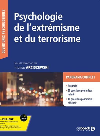 PSYCHOLOGIE DE L'EXTREMISME ET DU TERRORISME