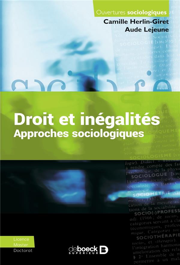 DROIT ET INEGALITES - APPROCHES SOCIOLOGIQUES