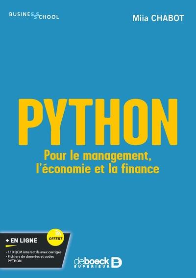 PYTHON - POUR LE MANAGEMENT, L'ECONOMIE ET LA FINANCE