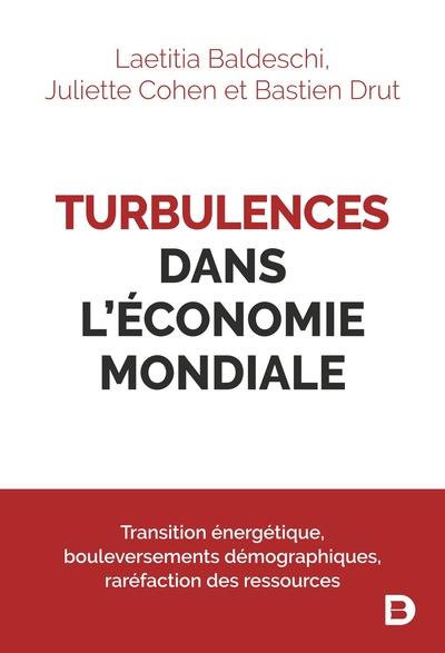 TURBULENCES DANS L'ECONOMIE MONDIALE - TRANSITION ENERGETIQUE, BOULEVERSEMENTS DEMOGRAPHIQUES, RAREF