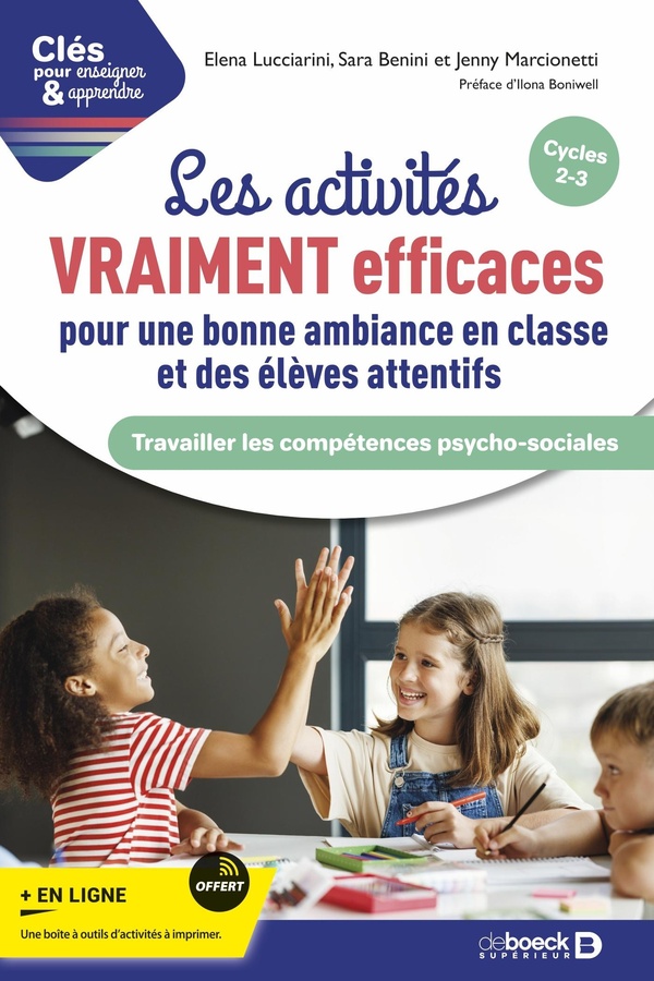 LES ACTIVITES VRAIMENT EFFICACES POUR UNE BONNE AMBIANCE EN CLASSE ET DES ELEVES ATTENTIFS - TRAVAIL