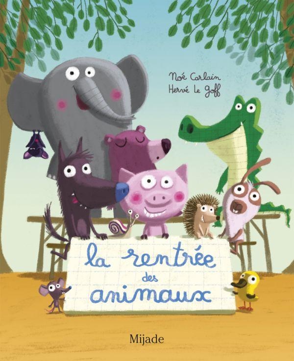 LA RENTREE DES ANIMAUX - ILLUSTRATIONS, COULEUR