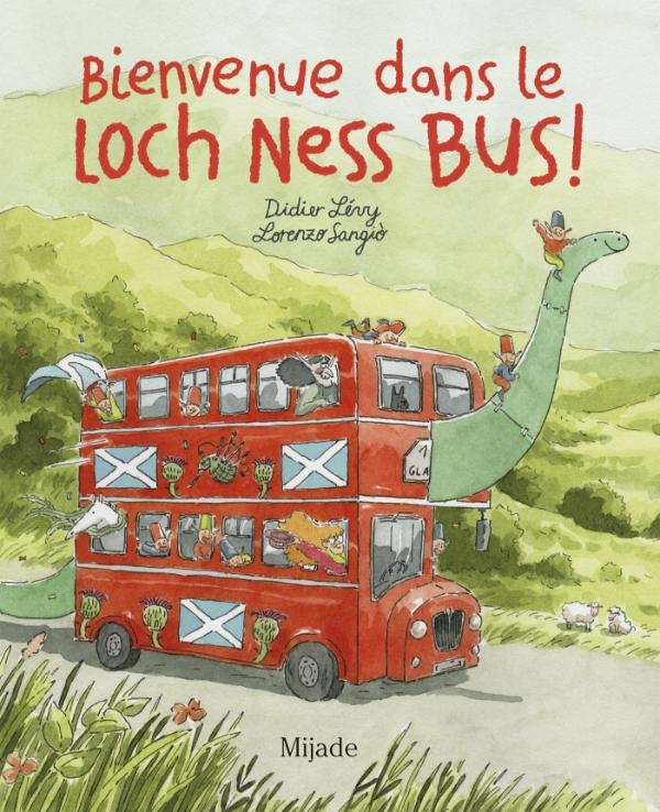BIENVENUE DANS LE LOCH NESS BUS! - ILLUSTRATIONS, COULEUR