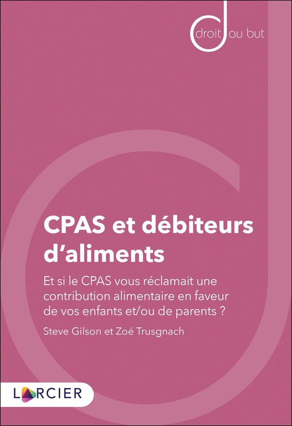 CPAS ET DEBITEURS D'ALIMENTS