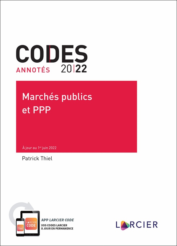 CODES-ANNOTES-MARCHES PUBLICS ET PPP