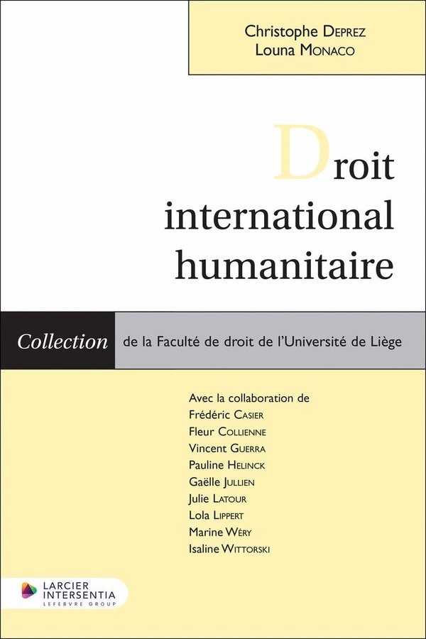 DROIT INTERNATIONAL HUMANITAIRE