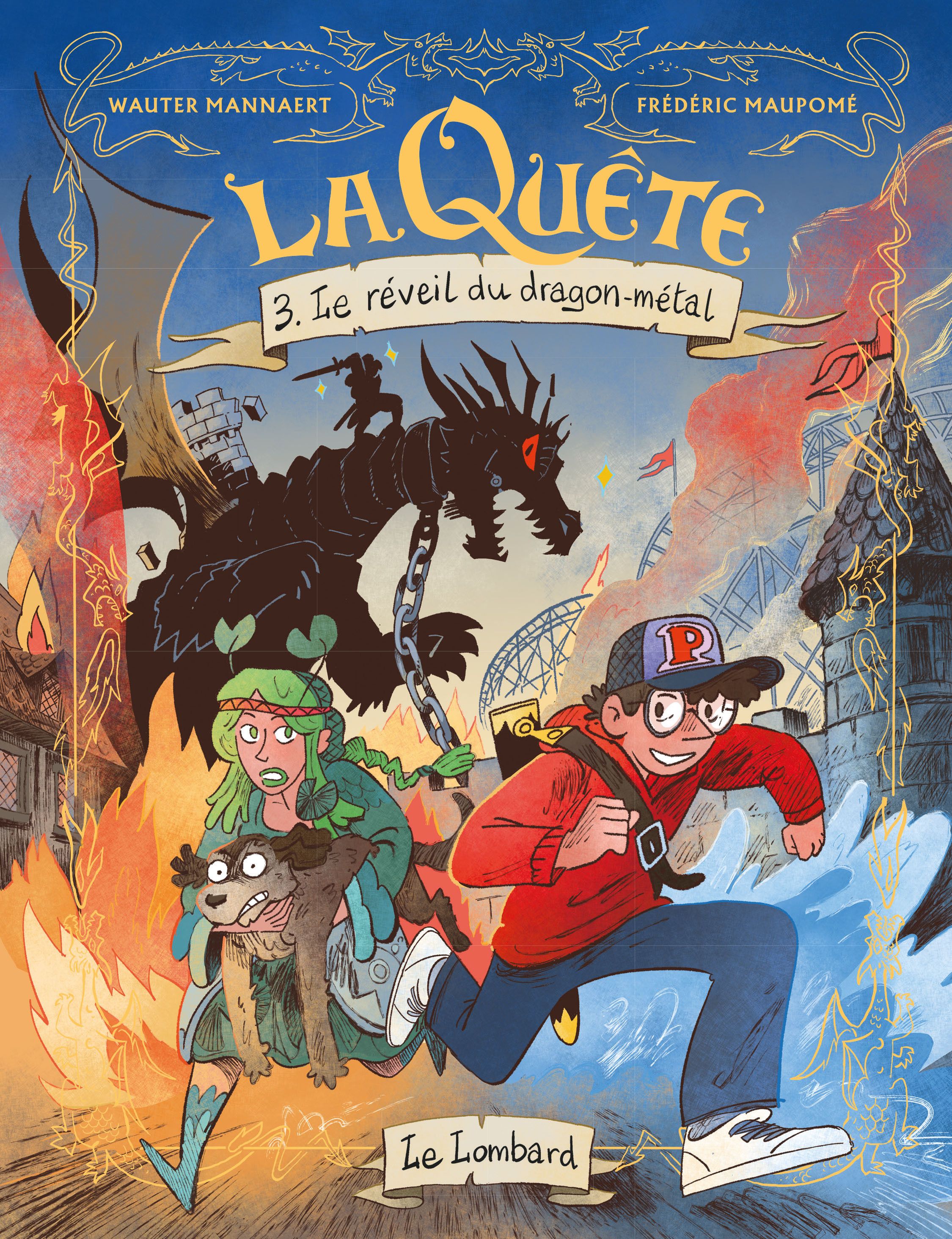 LA QUETE - TOME 3 - LE REVEIL DU DRAGON-METAL