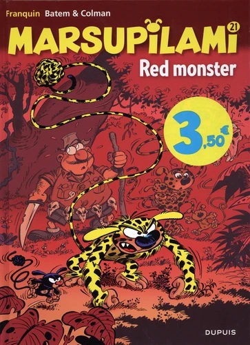 MARSUPILAMI - TOME 21 - RED MONSTER / EDITION SPECIALE, LIMITEE (OPE ETE 2023)