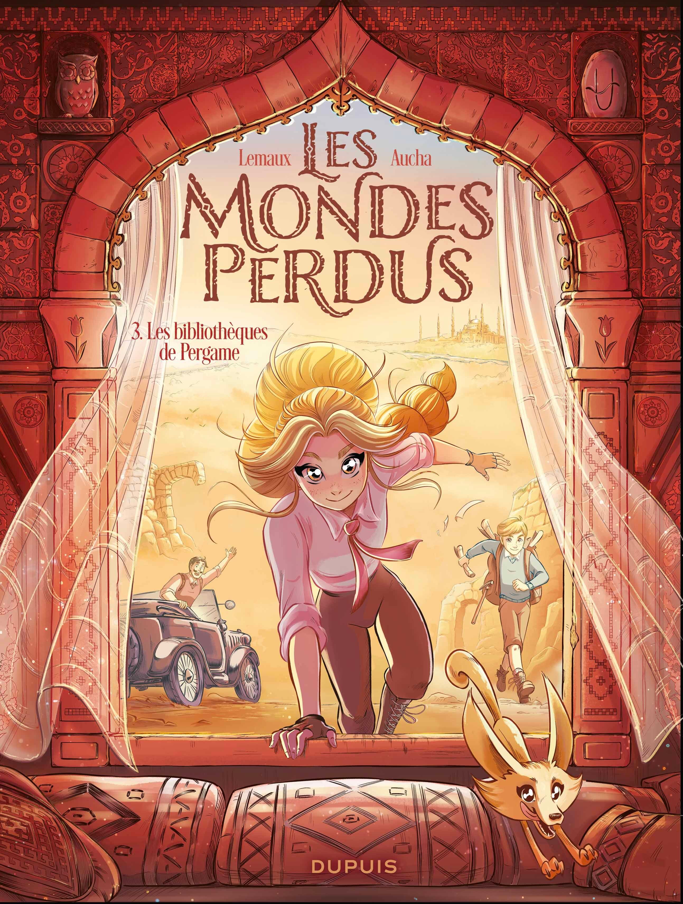 LES MONDES PERDUS - TOME 3 - LES BIBLIOTHEQUES DE PERGAME