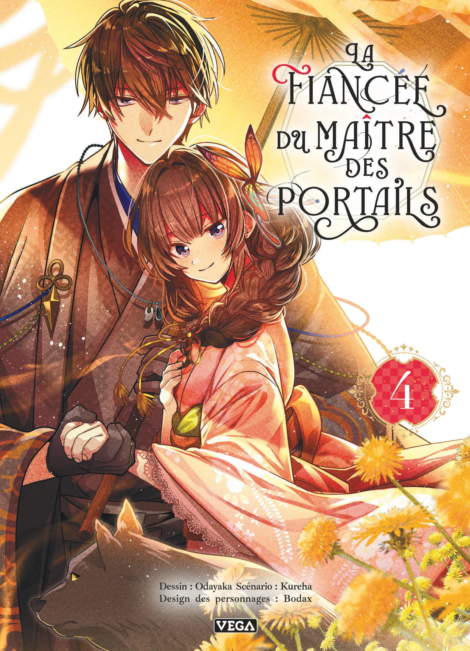 LA FIANCEE DU MAITRE DES PORTAILS - TOME 4