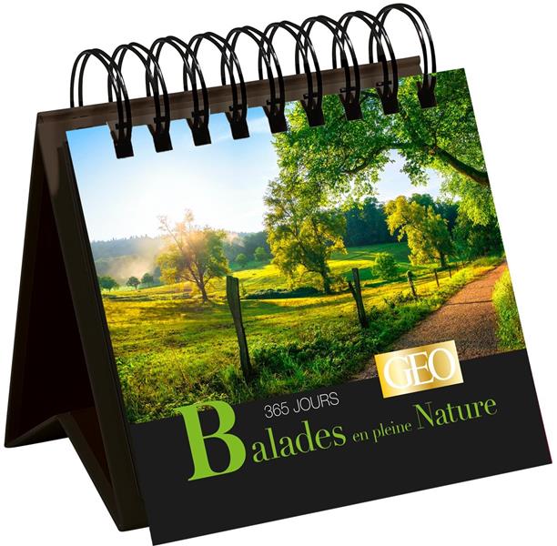 CHEVALET GEO 365 JOURS DE BALADES EN PLEINE NATURE