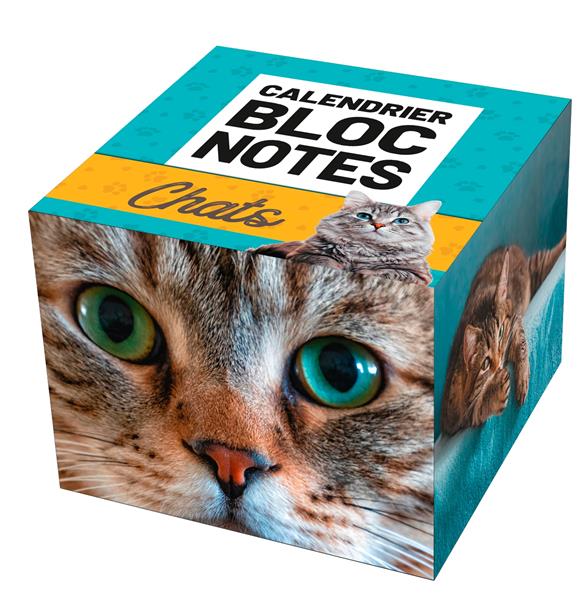 CALENDRIER BLOC NOTES CHATS