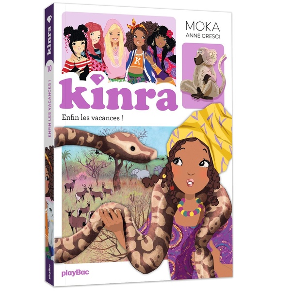 KINRA GIRLS - LE TRESOR DES KINRA - ENFIN LES VACANCES ! - TOME 10 NOUVELLE EDITION