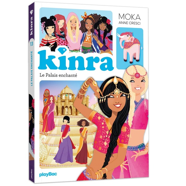 KINRA GIRLS - LE TRESOR DES KINRA - LE PALAIS ENCHANTE - TOME 13 NOUVELLE EDITION