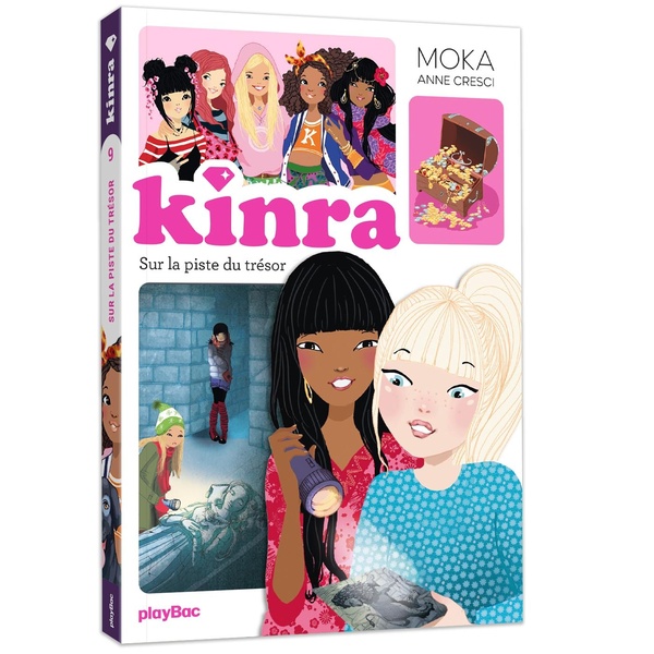 KINRA GIRLS - LE TRESOR DES KINRA - SUR LA PISTE DU TRESOR - TOME 9 NOUVELLE EDITION
