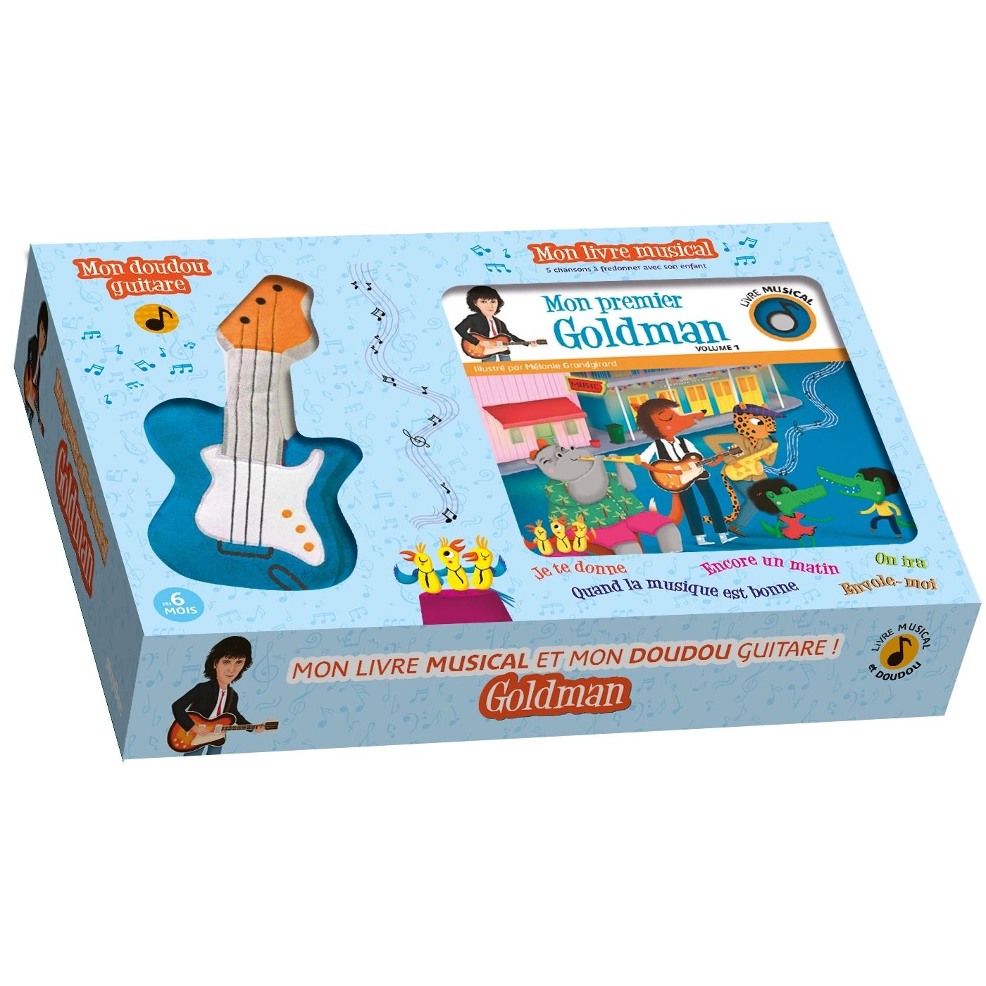 MON COFFRET MUSICAL GOLDMAN ET MON DOUDOU GUITARE - AUDIO