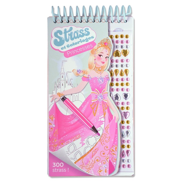 STRASS ET COLORIAGES PRINCESSES