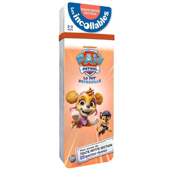 LES INCOLLABLES - MON ANNEE DE TOUTE PETITE SECTION AVEC LA PAT' PATROUILLE - 120 QUESTIONS-REPONSES