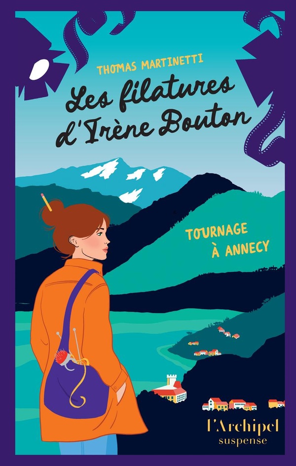 LES FILATURES D'IRENE BOUTON - TOURNAGE A ANNECY