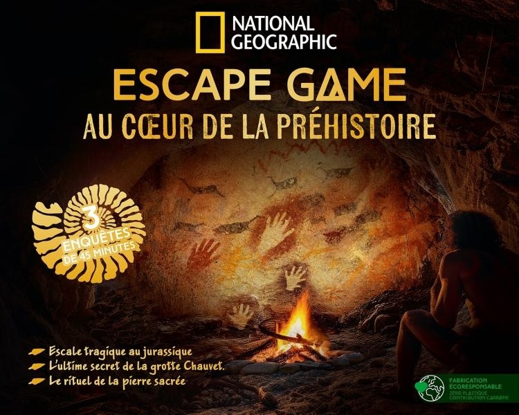 ESCAPE GAME AU COEUR DE LA PREHISTOIRE