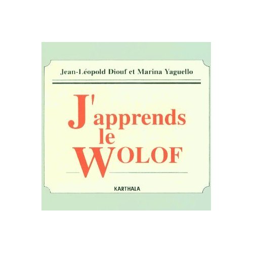 J'APPRENDS LE WOLOF (CD AUDIO)