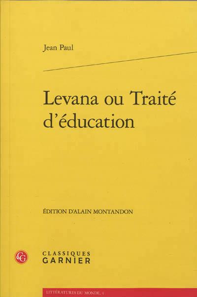 LEVANA OU TRAITE D'EDUCATION