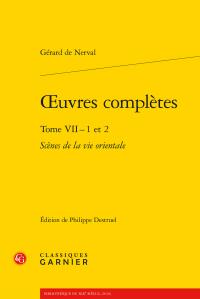 OEUVRES COMPLETES - TOME VII - 1 ET 2