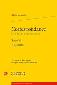 CORRESPONDANCE - TOME VI - 1846-1848