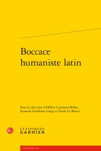 BOCCACE HUMANISTE LATIN