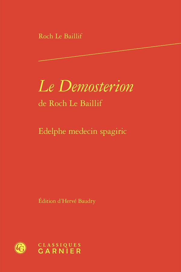 LE DEMOSTERION - EDELPHE MEDECIN SPAGIRIC