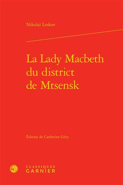 LA LADY MACBETH DU DISTRICT DE MTSENSK