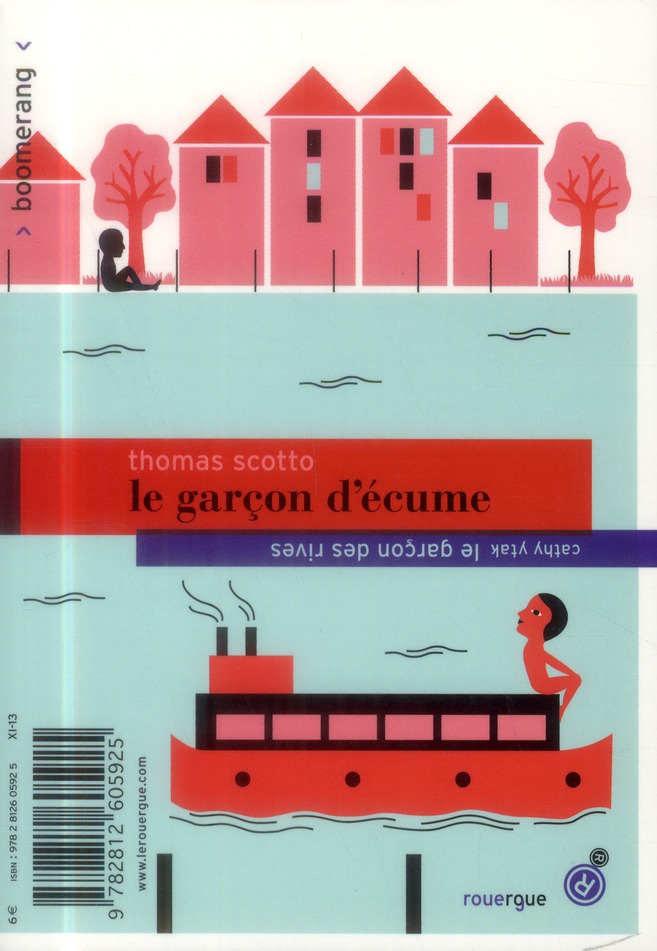 LE GARCON DES RIVES / LE GARCON D'ECUME - ILLUSTRATIONS, NOIR ET BLANC