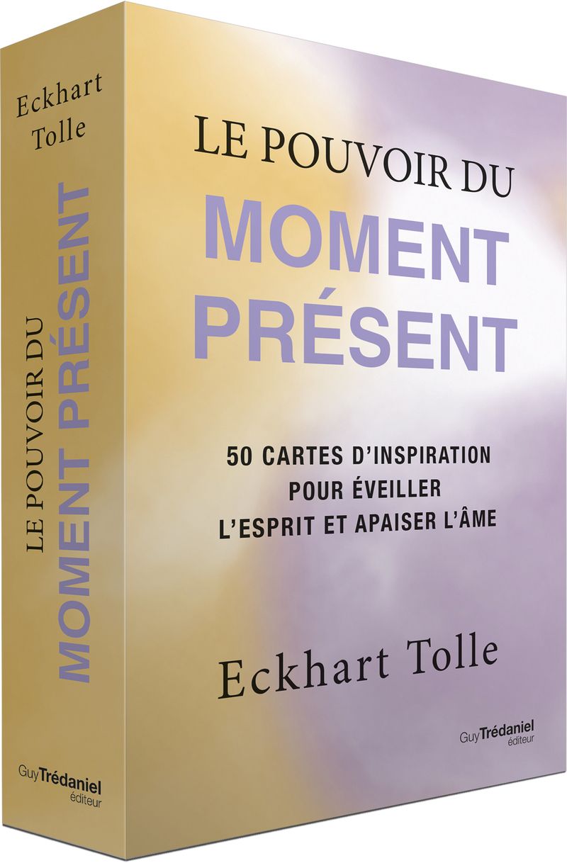 LE POUVOIR DU MOMENT PRESENT - 50 CARTES D'INSPIRATION POUR EVEILLER L'ESPRIT ET APAISER L'AME