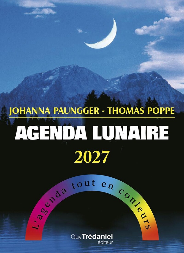 AGENDA LUNAIRE 2027 - L'AGENDA TOUT EN COULEURS