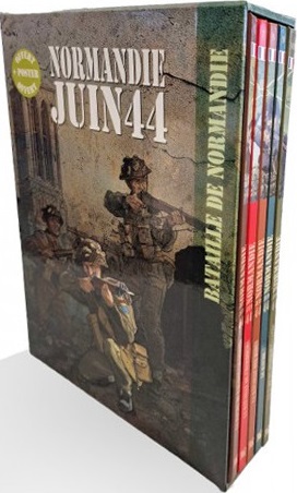 COFFRET 5 ALBUMS - NORMANDIE JUIN 44 (FR) : BATAILLES