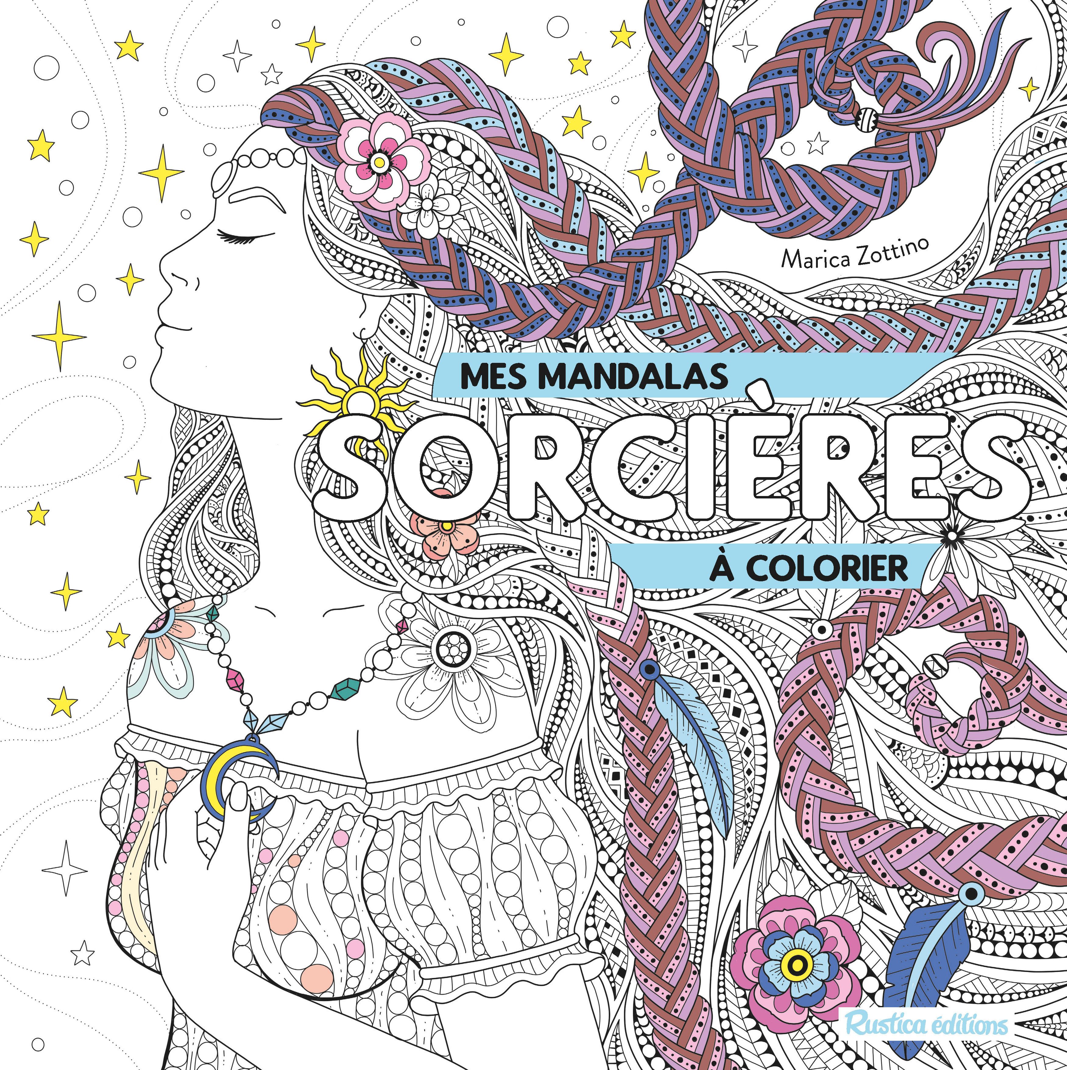 MES MANDALAS SORCIERES A COLORIER