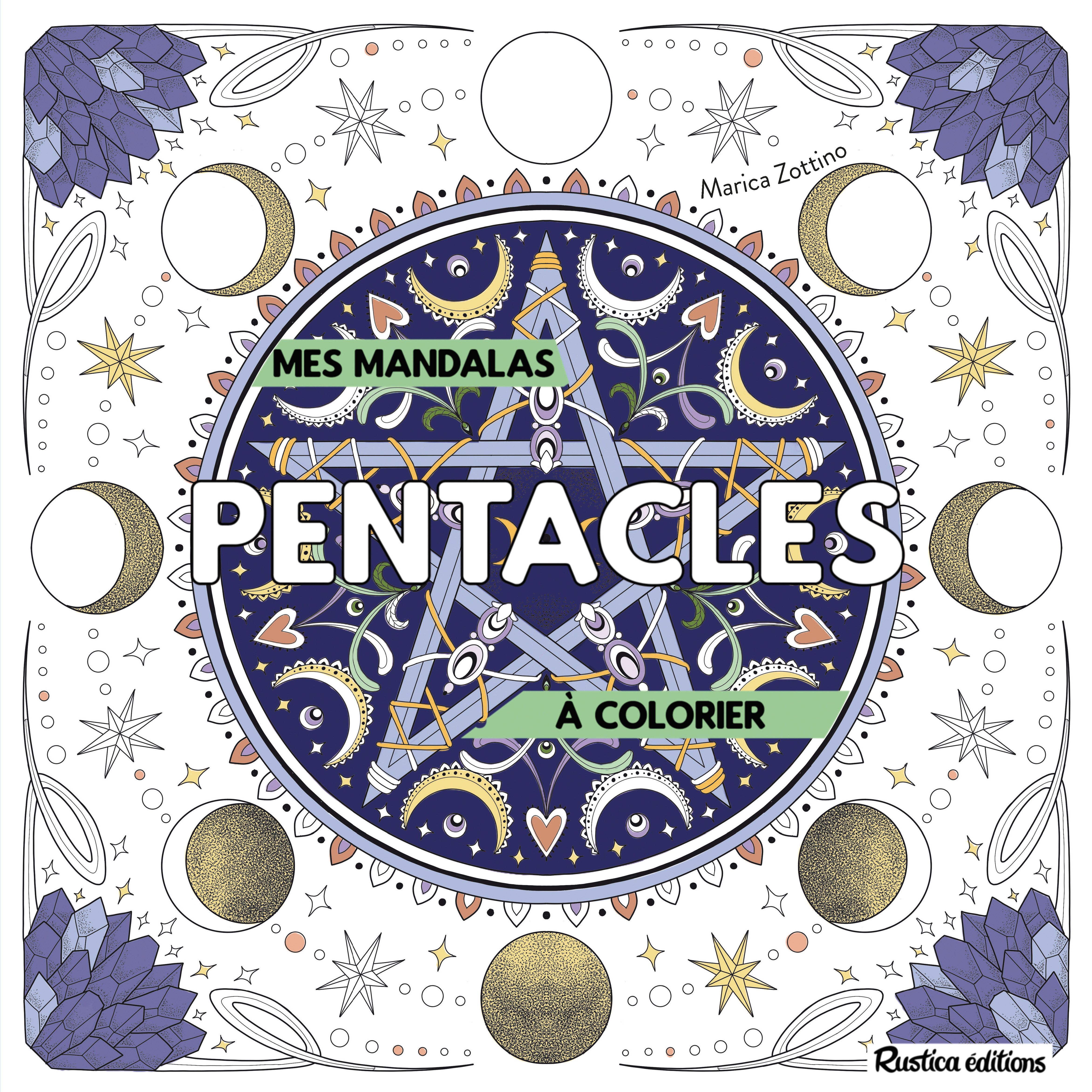 MANDALAS A COLORIER : PENTACLES
