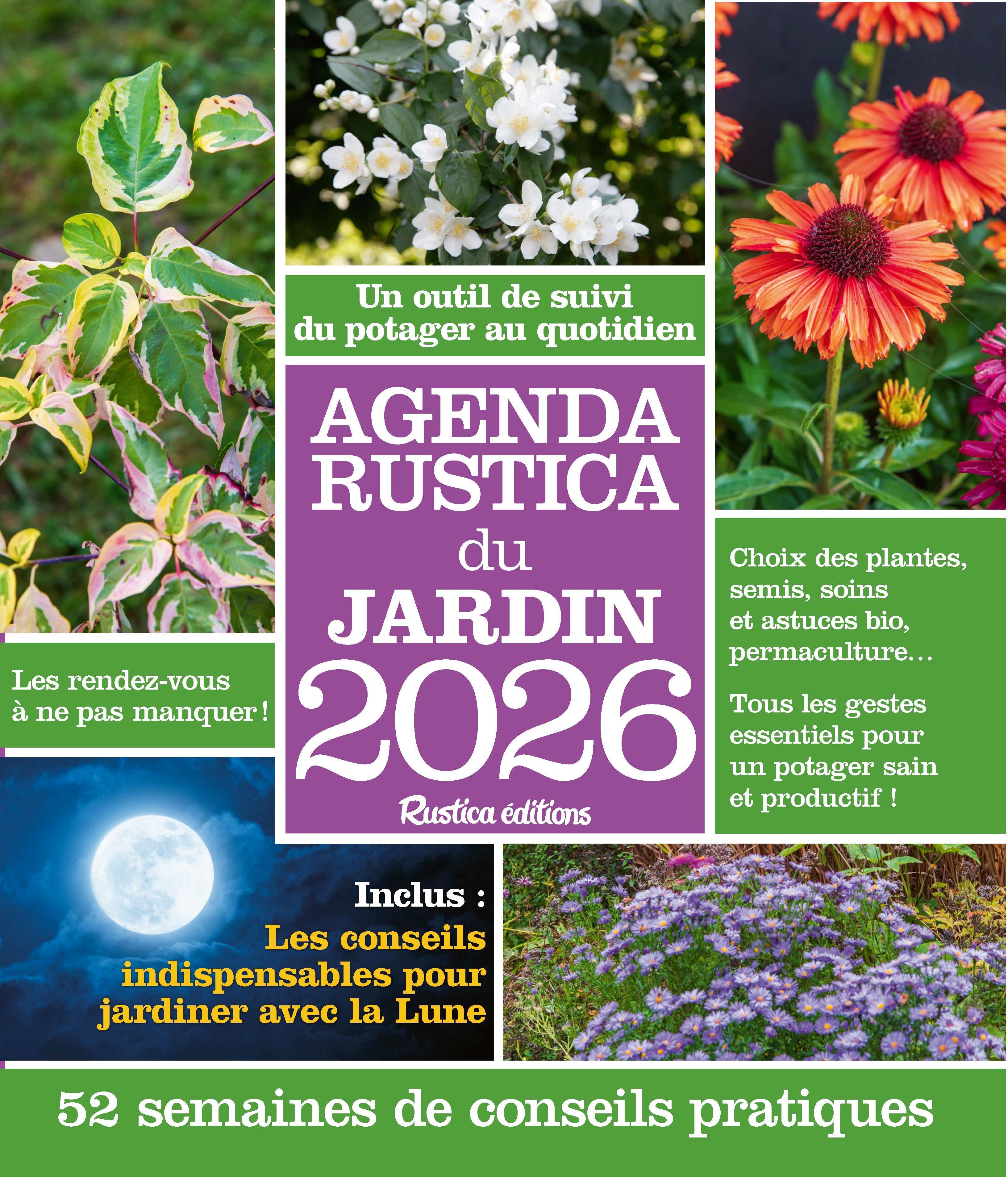 AGENDA RUSTICA DU JARDIN 2026