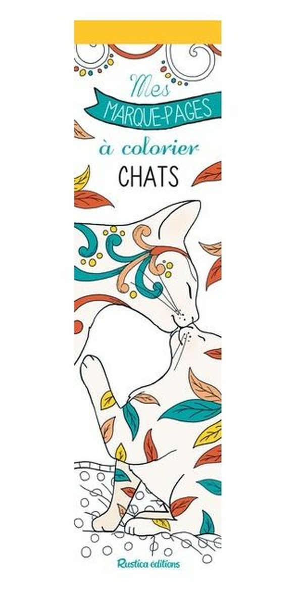 MES MARQUE-PAGES A COLORIER : CHATS