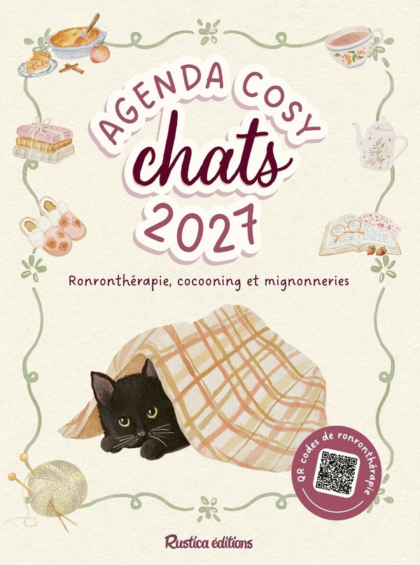MON AGENDA COSY CHATS 2027 - RONRONTHERAPIE, COCOONING ET MIGNONNERIES