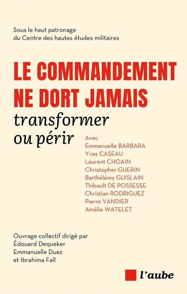 LE COMMANDEMENT NE DORT JAMAIS - TRANSFORMER OU PERIR