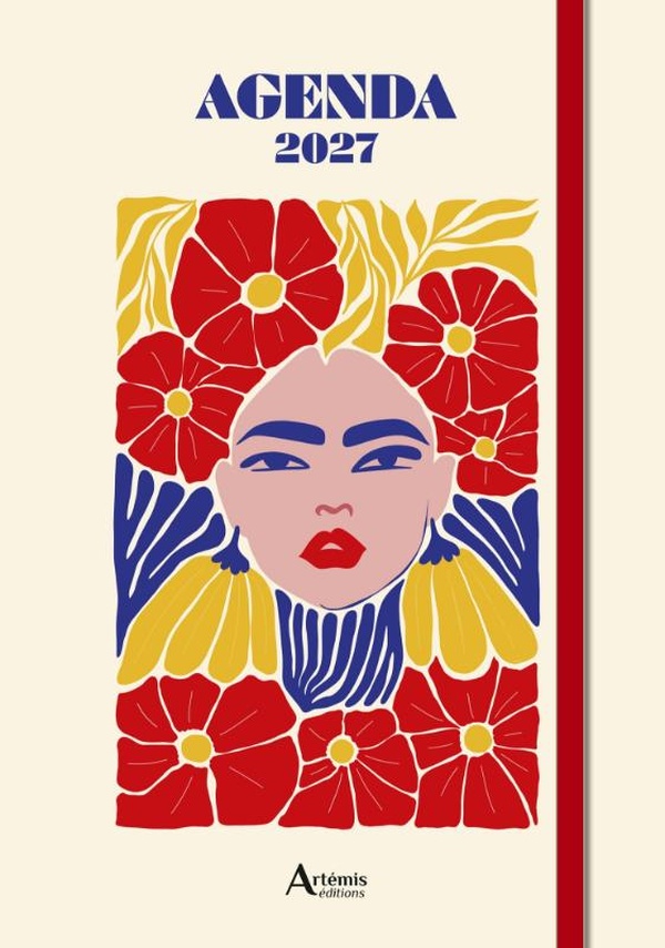 AGENDA PORTRAIT FLEURI 2027
