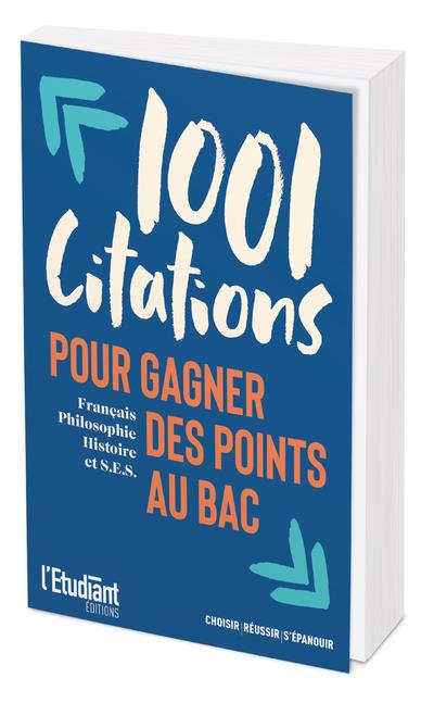 1001 CITATIONS POUR GAGNER DES POINTS AU BAC