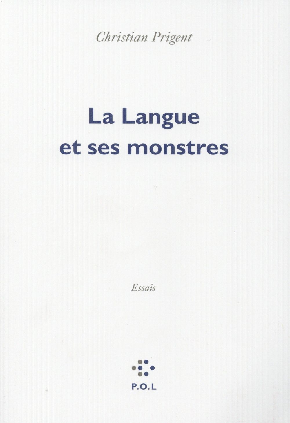 LA LANGUE ET SES MONSTRES