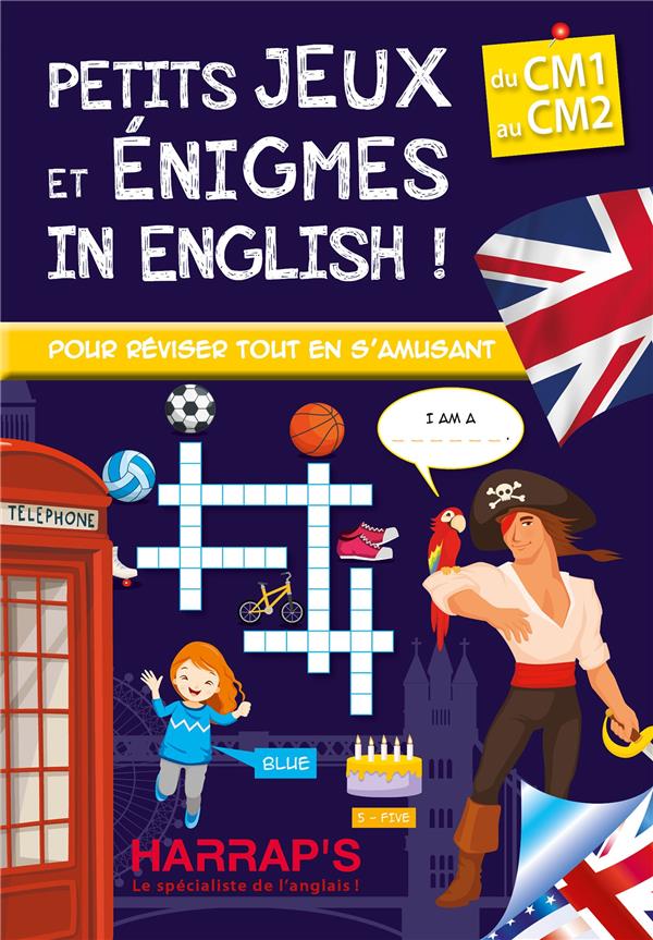 HARRAP S PETITS JEUX ET PETITES ENIGMES CM1-CM2