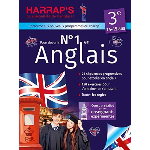 NUMERO 1 EN ANGLAIS 3E AVEC HARRAP'S