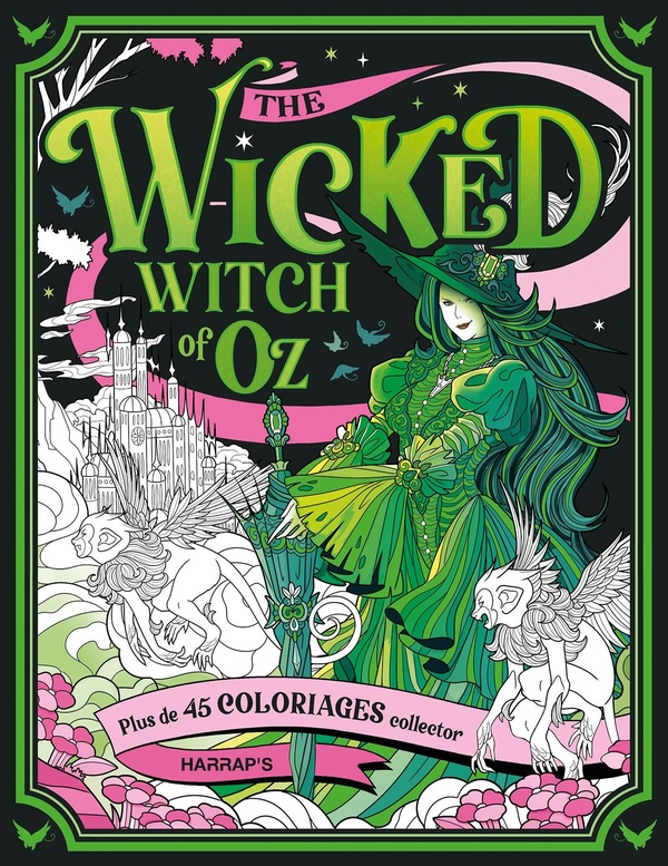 CARNET DE COLORIAGES - THE WICKED WITCH OF OZ