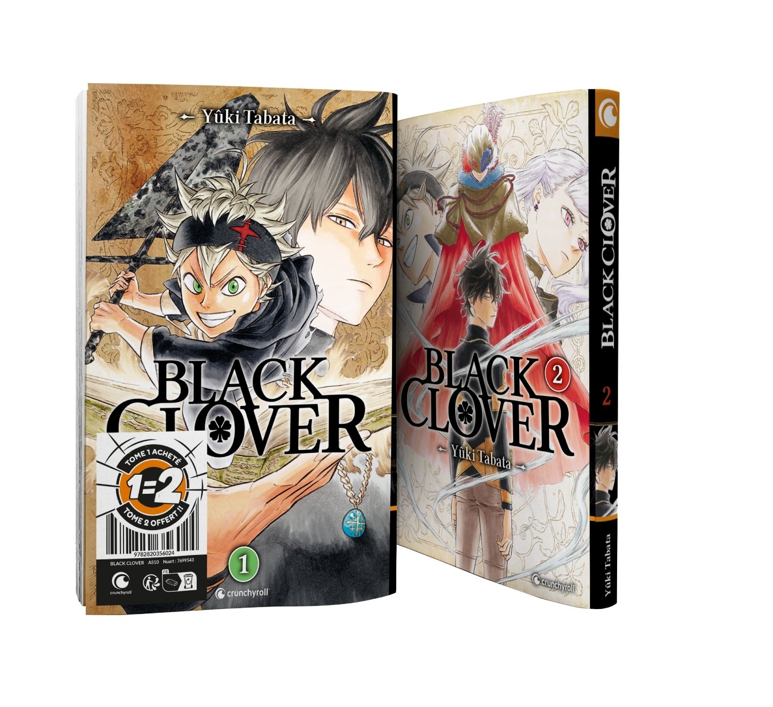 BLACK CLOVER T01 + T02 - OP1=2 2026