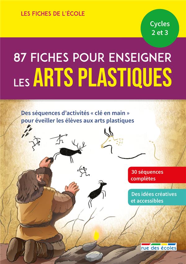 87 FICHES POUR ENSEIGNER LES ARTS PLASTIQUES CYCLES 2 ET 3 - DES SEQUENCES D'ACTIVITES 